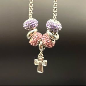 - Sterling silver necklace